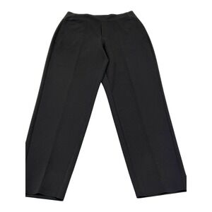 athleta black dress pants Athleta Black Soft Lounge Elastic Waist Wide Leg Studio Pant –  famousbrandstrading main image 1